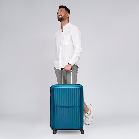 Pactastic Collection 01 4 wielen Trolley M 67 cm met uitbreidingsplooi