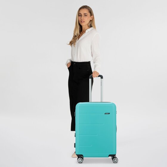 Gabol Future Plus 4 wielen Trolley 66 cm met uitbreidingsplooi