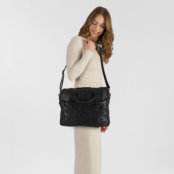Harbour 2nd Urban Poets Koffer Leer 40 cm Laptop compartiment