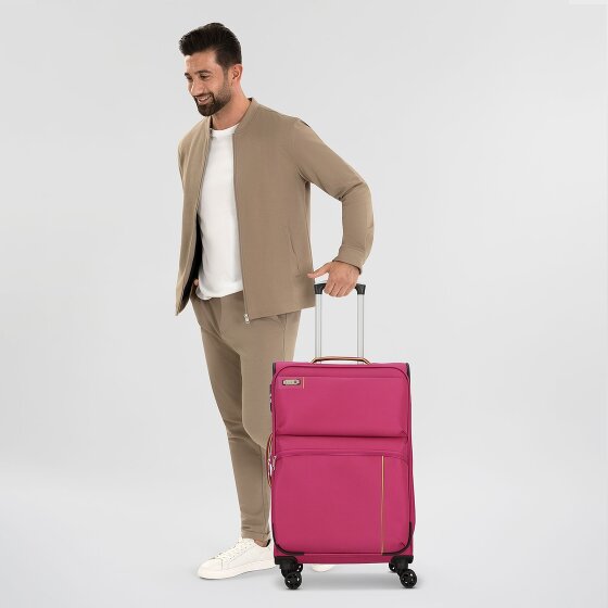 d&n Travel Line 6704 4-wielige trolley 65 cm