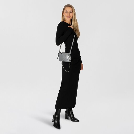 PINKO Double Mini Koppeltas Leer 20 cm