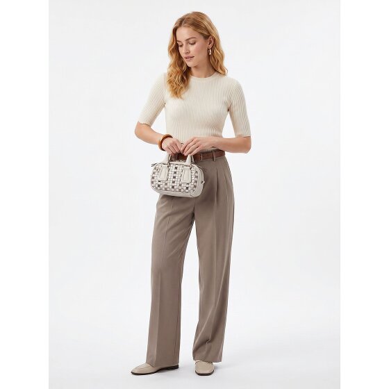 DuDu Woven Handtas Leder 20.5 cm