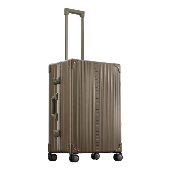 Aleon Traveler trolley met 4 wielen, Aluminium, 67 cm