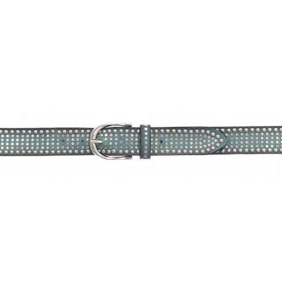 b.belt Riva Studded Belt Leer