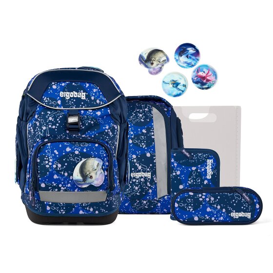 Ergobag Set rugzakken 6 st. incl. klittenbandset