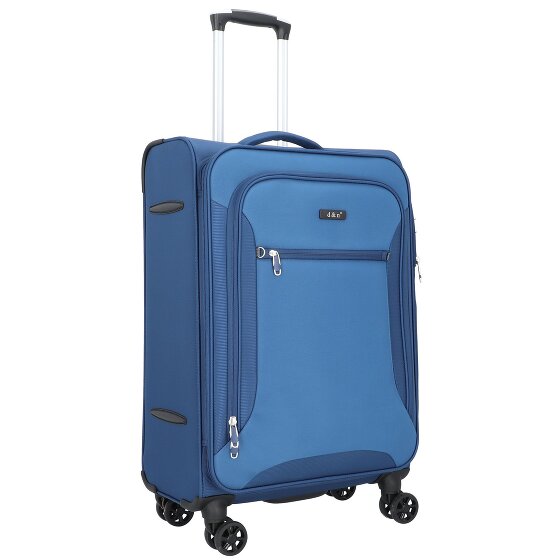 d&n Travel Line 6404 4-wielige trolley 68 cm