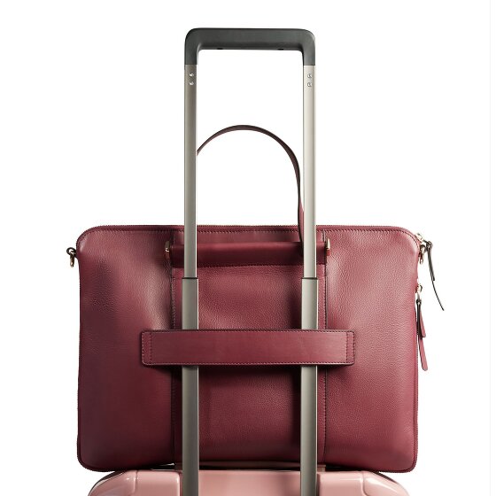 Piquadro Circle aktetas Leer 43 cm Laptopvak