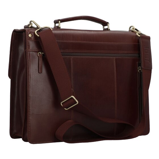 Jost Skagen Koffer Leer 40 cm Laptop compartiment