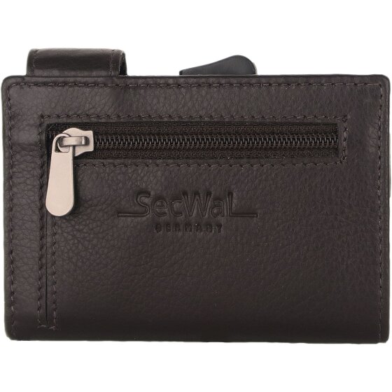 SecWal SecWal 1 Creditcard etui Portemonnee RFID Leer 9 cm