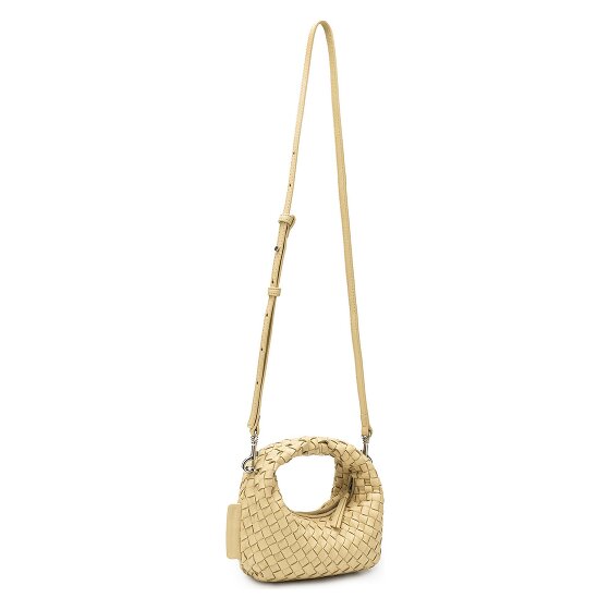 LES VISIONNAIRES Greta Micro weave Handtas Leer 20 cm