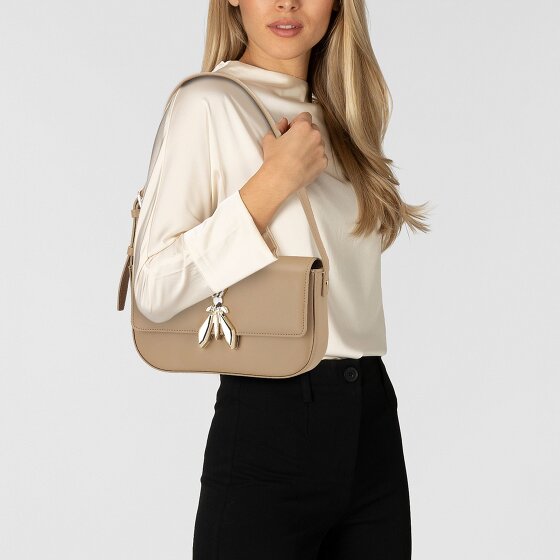 Patrizia Pepe Essential Fly Schoudertas Leer 22 cm