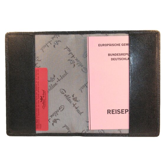 Golden Head Colorado Paspoortkoffer RFID Leer 10 cm