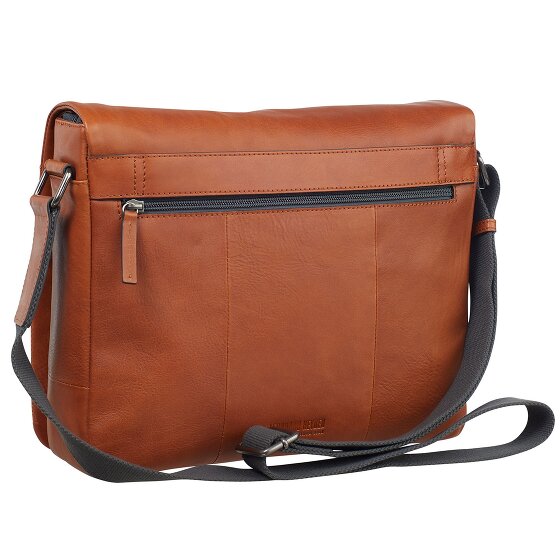 Leonhard Heyden Hamburg Messenger Leder 32 cm Laptopcompartiment