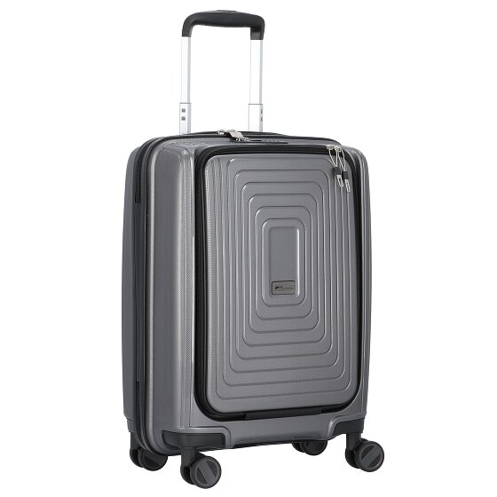 Cocoono Zurich 4-wielige handbagagetrolley 55 cm Laptopvak