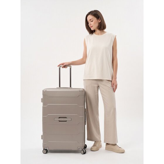 Heys ReNew 4 wielen Trolley L 76 cm met uitbreidingsplooi