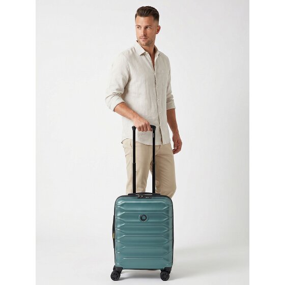 Delsey Paris Meteor 4 wielen Cabinewagen 55 cm met uitbreidingsplooi