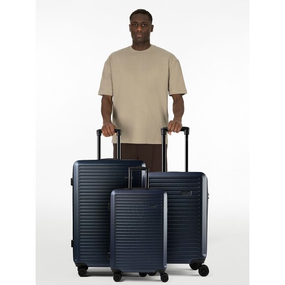 Nowi Grand Canaria Koffer 4 wielen set 3pc. met dubbele wielen