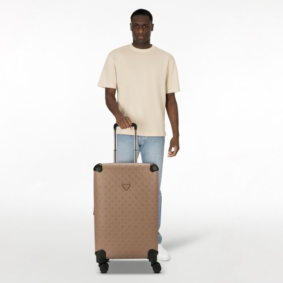Guess Wilder 4 wielen Trolley 64 cm met uitbreidingsplooi