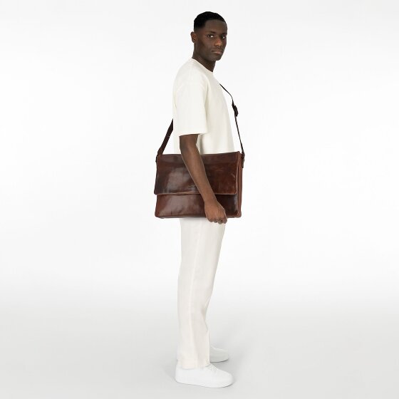 Greenburry Newport Boodschapper Leer 35 cm