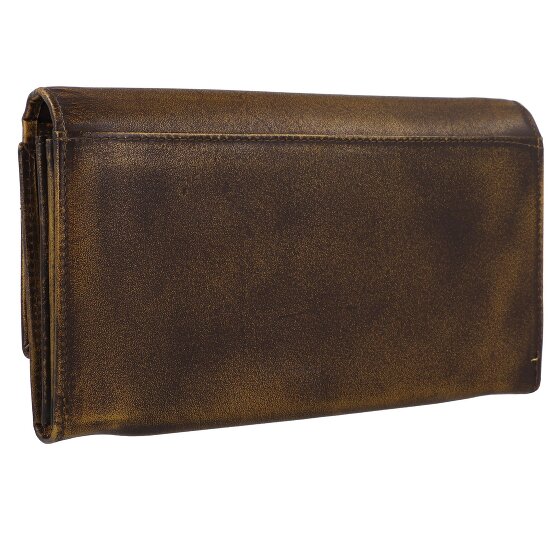 Greenburry Destressed Portemonnee RFID-bescherming Leer 18.5 cm