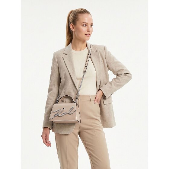Karl Lagerfeld Signature 2.0 Handtas Leder 21.5 cm