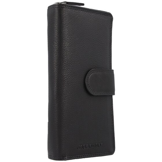 Jack Kinsky Brisbane Portemonnee RFID Leer 9,5 cm