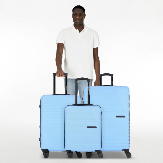 Cocoono Larnaka 4 wielen Kofferset 3-delig met uitbreidingsplooi