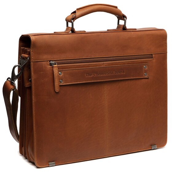 The Chesterfield Brand Springfield Koffer Leer 40 cm Laptop compartiment