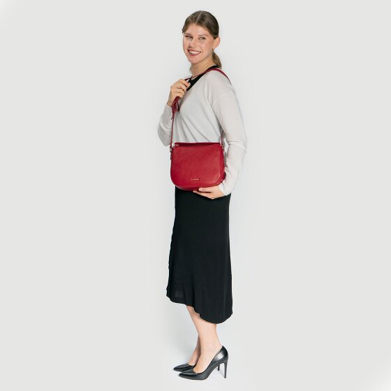 Lazarotti Bologna Leather Schoudertas Leer 25 cm