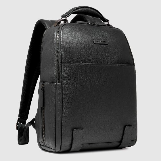Piquadro Modus Special Dagrugzak Leer 37 cm Laptop compartiment