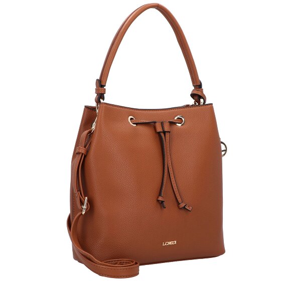 L.Credi Ebbenhouten buideltas 28 cm