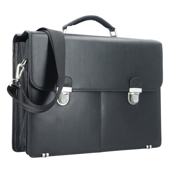 Esquire Oxford aktetas leer 42 cm