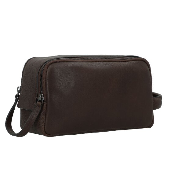 Piquadro Wollem Toilettas Leer 25 cm