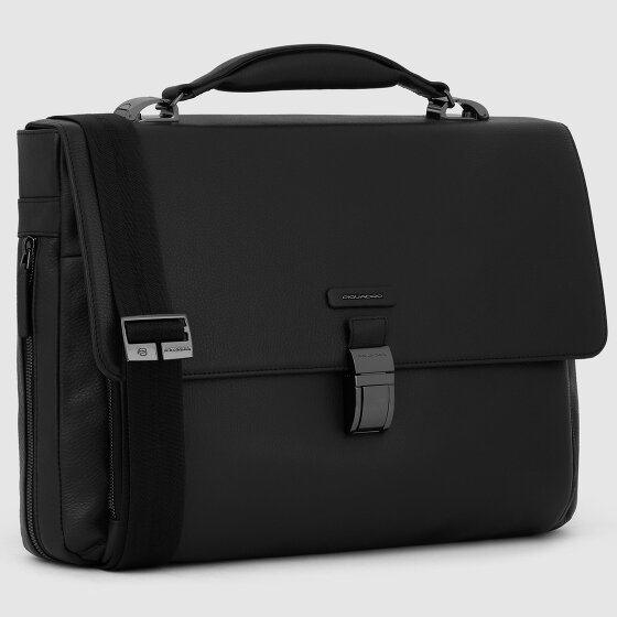 Piquadro Modus Koffer Leer 40 cm Laptop compartiment