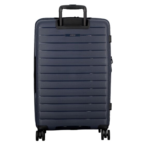 Jump Striper 4 wielen Trolley 68 cm met uitbreidingsplooi