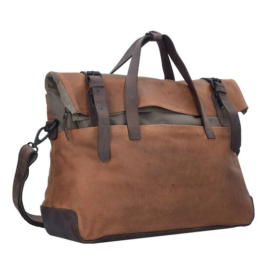 Harold's Twister aktetas leer 49 cm Laptopvak