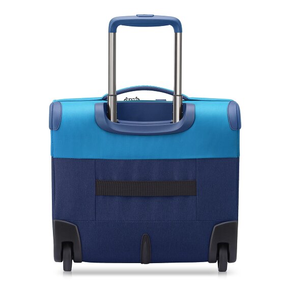Delsey Paris Brochant 3 2 wielen Bedrijfswagen 39 cm Laptop compartiment