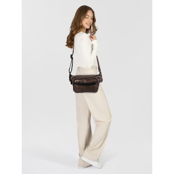 Harbour 2nd Urban Poets Harper Fanny pack Leer 30.5 cm