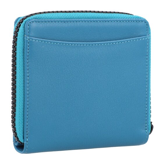 Braun Büffel Capri Portemonnee RFID-bescherming Leer 11 cm