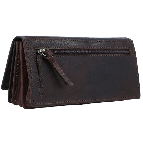 Spikes & Sparrow Portemonnee RFID Leer 17 cm
