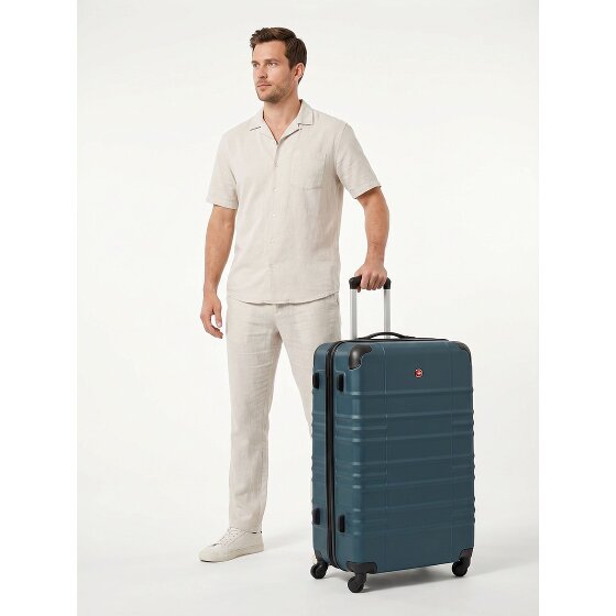Wenger Amplar Evo 4 wielen Trolley L 75 cm met uitbreidingsplooi
