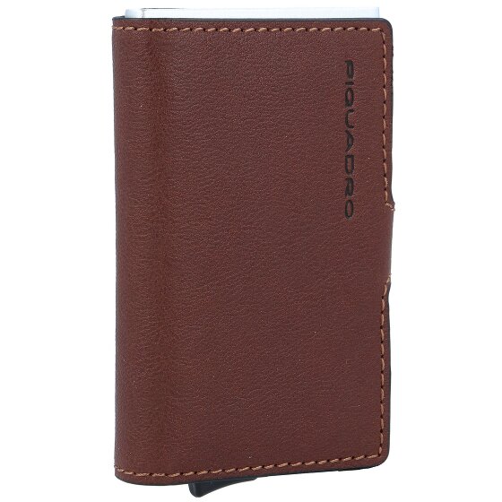 Piquadro Blue Square Kredietkaart etui Leer 10 cm