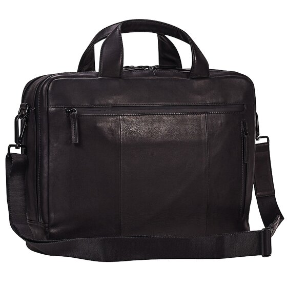 Leonhard Heyden Haagse Leren Aktetas 40 cm Laptopcompartiment