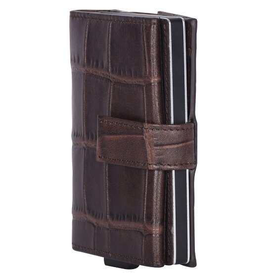 Joop! Fano C-Three Kredietkaart etui RFID-bescherming Leer 7 cm Joop! Fano C-Three Kredietkaart etui RFID-bescherming Leer 7 cm