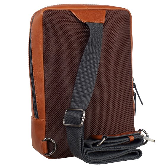 Leonhard Heyden Hamburg Schoudertas Leer 20 cm