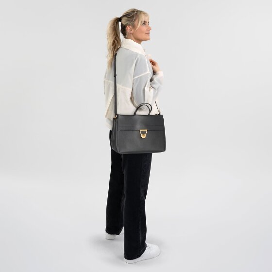 Coccinelle Arlettis Handtas Leer 37 cm Laptop compartiment