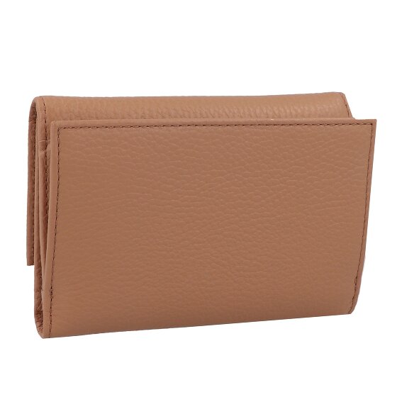 Coccinelle Metallic Zacht Portemonnee Leer 14 cm