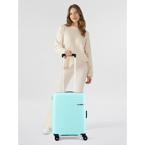 American Tourister Liftoff 4 wielen Cabinewagen 55 cm met uitbreidingsplooi