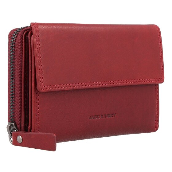 Jack Kinsky Montreal Portemonnee RFID-bescherming Leer 13.5 cm