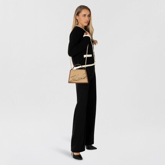 Karl Lagerfeld Signature 2.0 Handtas Leer 18 cm